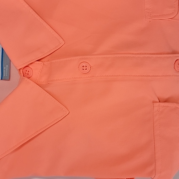 Columbia Omni-Shade Sun Protection Long Sleeve Neon Fishing Shirt / XL. - Picture 10 of 14